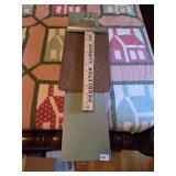 Misc. Lot, Metal Box, Pendleton Lumber Co. Ruler