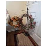 Wreaths on Stands