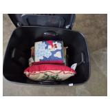 Christmas Pillows & Tub