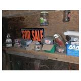 Shelf Contents, Nails, Tools Hardware