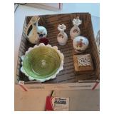 Porcelain Vanity Set & More