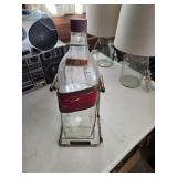 Johnnie Walker Red Label Bottle w/ Cradle
