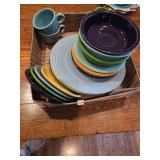 Fiestaware Plates, Bowls, Mugs, Saucers