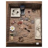 Costume Jewelry-Brooches, Pins & more