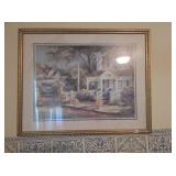 Framed Print Covered Porch