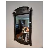 Vintage Framed Mirror 26"x14"