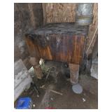 Antique End-Grain Solid Wood Butcher Block