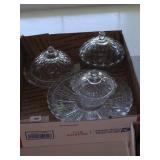 Assorted Pressed Glass Lot