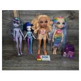 Rainbow High & Monster High Dolls Assorted