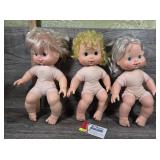 Vintage Kenner Strawberry Shortcake Doll Trio