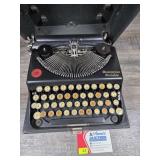 Vintage Remington Portable Typewriter & Case