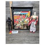 G.I. Joe Collector Case & 2 Action Figures