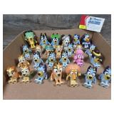Bluey, Bingo, Poodle Figures