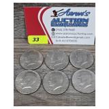 Bicentennial Kennedy Half Dollars (6)