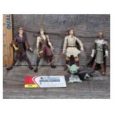 Star Wars Actin Figures from Saga & Clone Wars