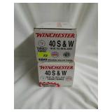 200 Rounds Winchester 40 cal ammo