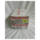 100 Rounds Winchester 45 Auto ammo