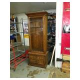 Gun cabinet with Lock & Light