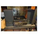 Fisher Stereo System AM/FM, Cassette, Turntable