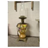 Vintage Hand Painted Lamp