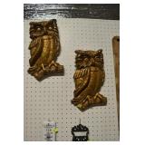Cast Aluminum Owls