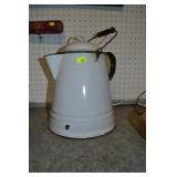 Vintage Enamel Coffee Pot