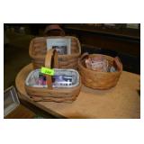 Longaberger Basket Trio