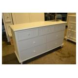 White Clapboard Dresser