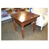 Solid Wood End Table / Entry Table
