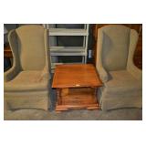 Arm Chairs & End Table