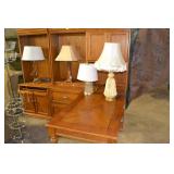 Desk, File Cabinet & Shelving