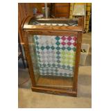 Beautiful Quilt Display Cabinet