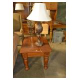 End Table & Lamp