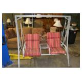 Patio Swing w/ New Cushions
