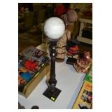 Marble Sphere on Pedestal