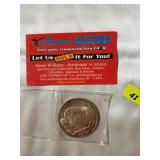 1 Troy Oz. Silver Buffalo Nickel