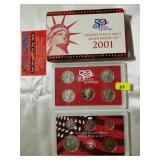 2001 United State Silver Proof Set