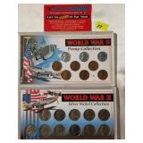 WWII  Penny & Silver Nickel Collection