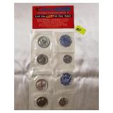 1963 & 1964 Silver Coin Set  Philadelphia Mint
