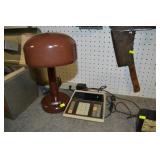 Desk Lamp & Calculator