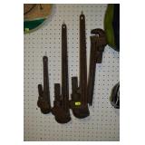 Pipe Wrench Lot