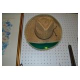 Visor Straw Hat x2