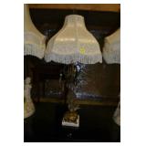 Vintage Lamp w/ Marble base