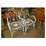 Iron patio chairs