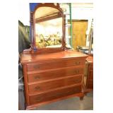 Dresser w/ Mirror (Solid Wood)