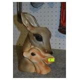 Vintage Royal Copley Bambi Planter