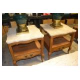 Marble Top End Tables