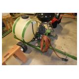 30 Gal. Pull behind Sprayer w/Hand Sprayer