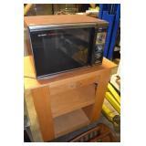 Microwave & Stand