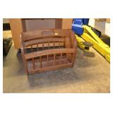Oak Magazine Rack